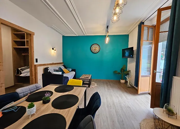 Bleuet, Petit Loft 2 à 6 Personnes, Avec Salle De Jeux Et Dans La Résidence Ventron